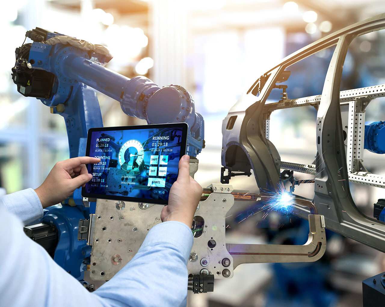 Secure remote machine control and IoT on the factory floor