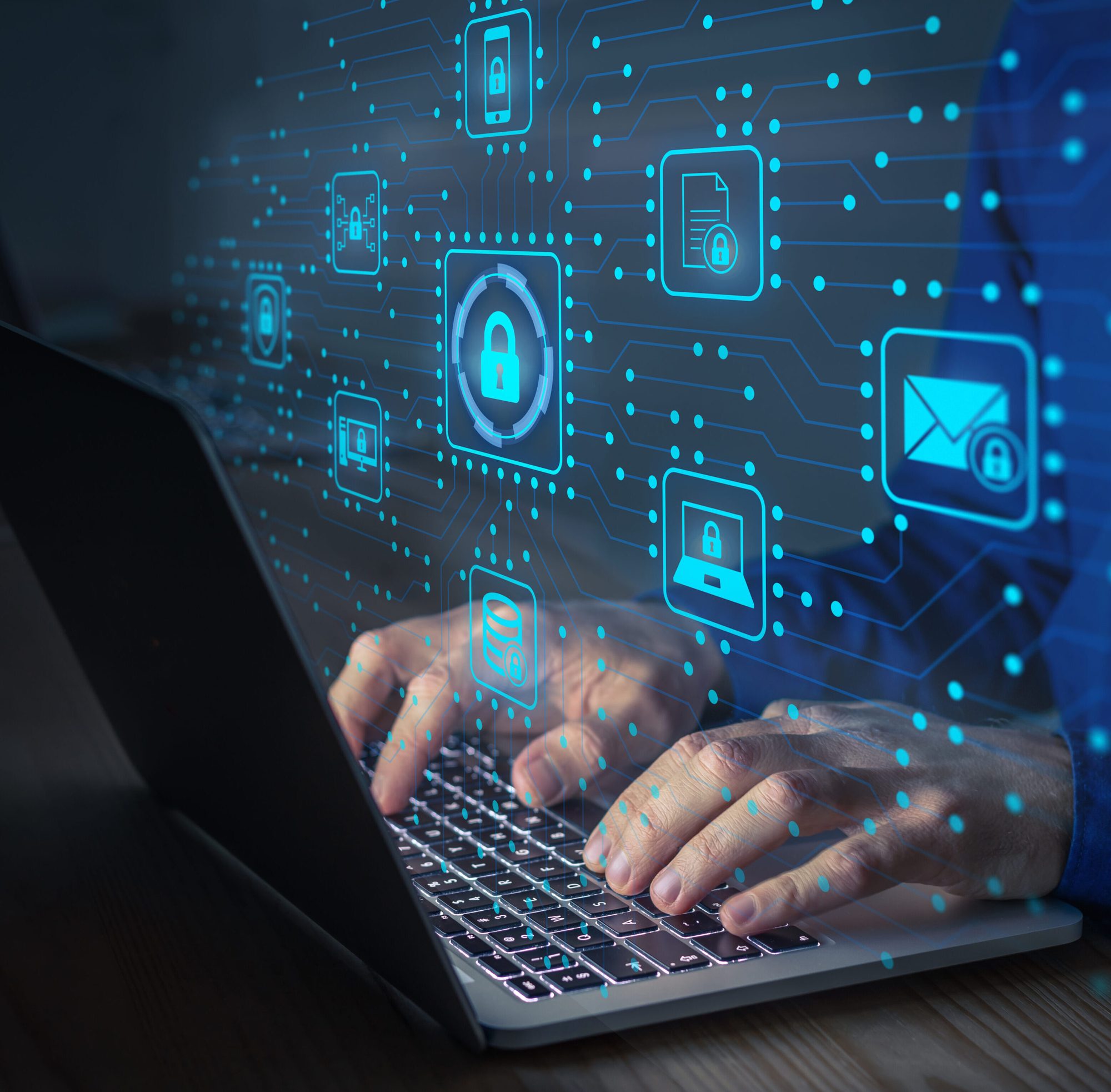 Encrypted site-to-site connectivity across public and private networks