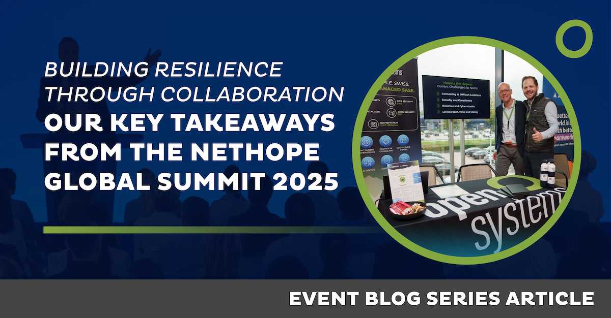 Building Resilience Through Collaboration , Our Key Takeaways from the NetHope Global Summit 2025
