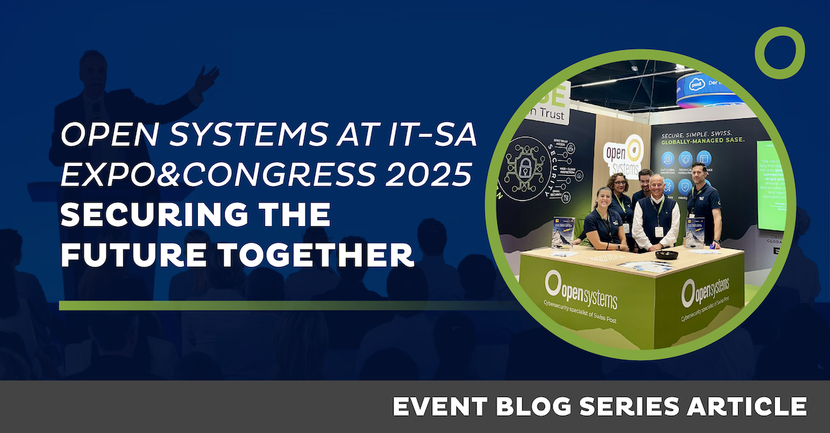 Open Systems at it-sa Expo&Congress 2025: Securing the Future Together